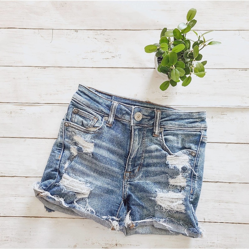American Eagle Next Level Stretch High Rise Shortie